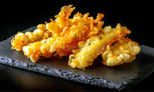 Crisp Garden Vegetable Tempura Dish